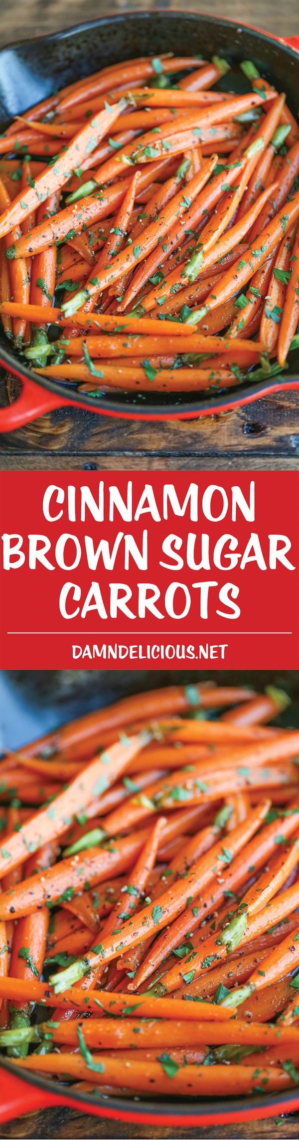 Cinnamon Brown Sugar Carrots