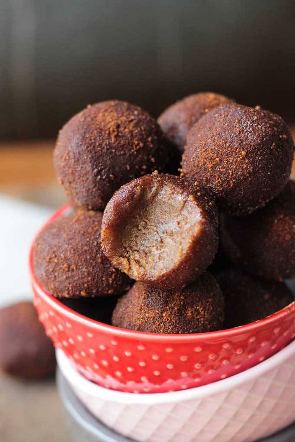 Cinnamon Chickpea Dairy Free Truffles