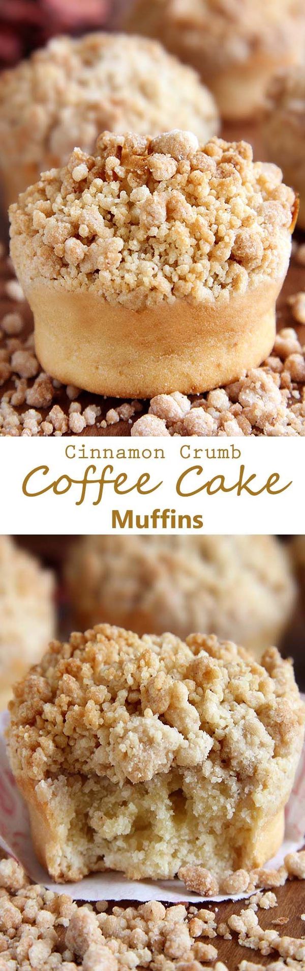 Cinnamon Crumb Coffe Cake Muffins