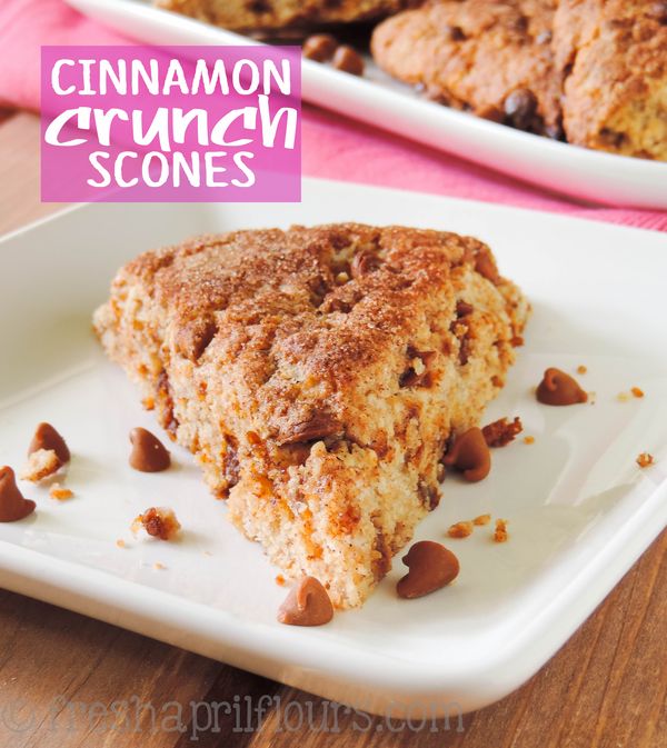 Cinnamon Crunch Scones