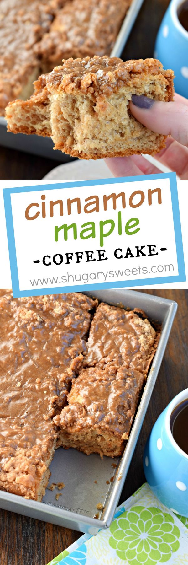 Cinnamon Maple Coffee Cake