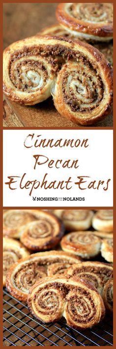 Cinnamon Pecan Elephant Ears #CreativeCookieExchange