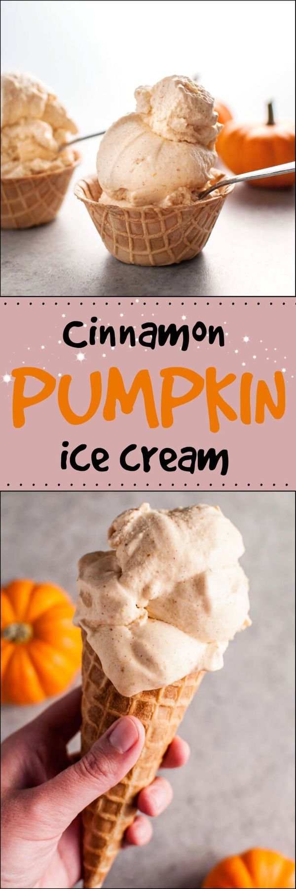 Cinnamon Pumpkin Ice Cream