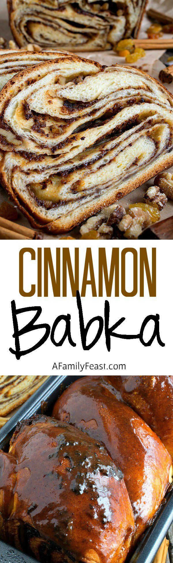 Cinnamon Raisin Swirl Babka