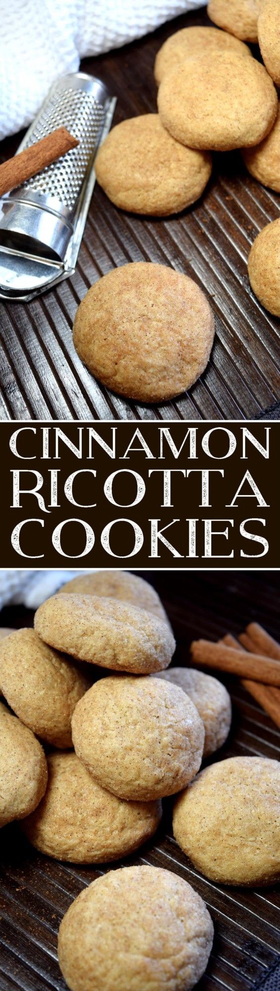 Cinnamon Ricotta Cookies