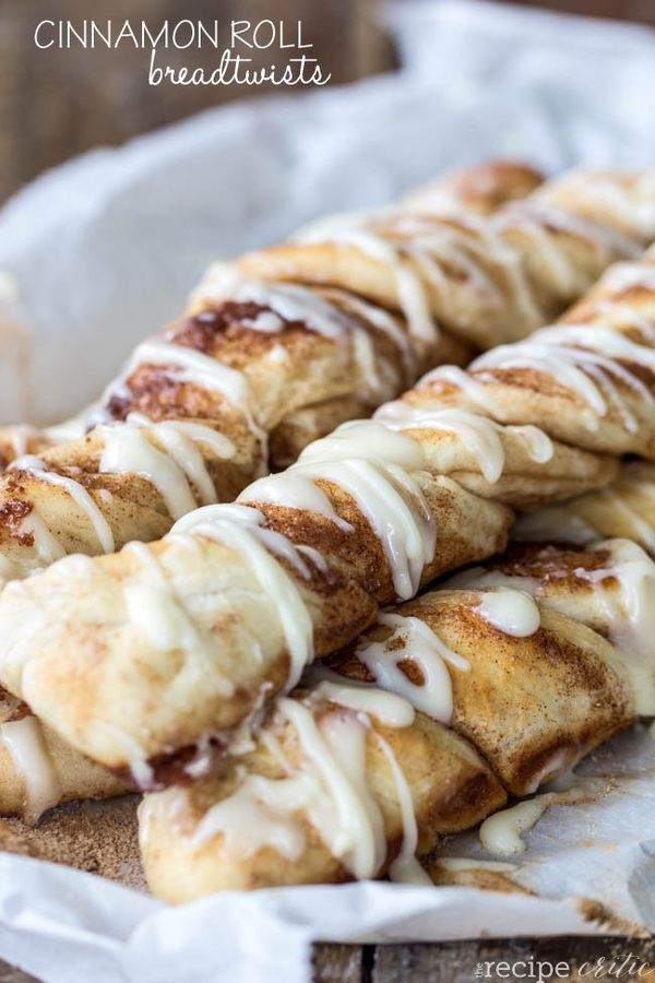 Cinnamon Roll Breadtwists