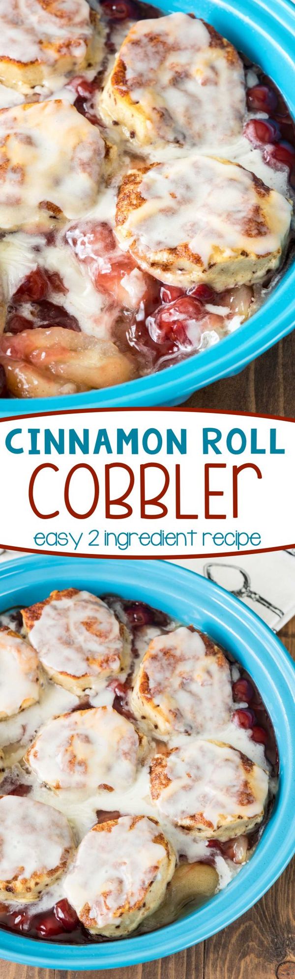 Cinnamon Roll Cobbler