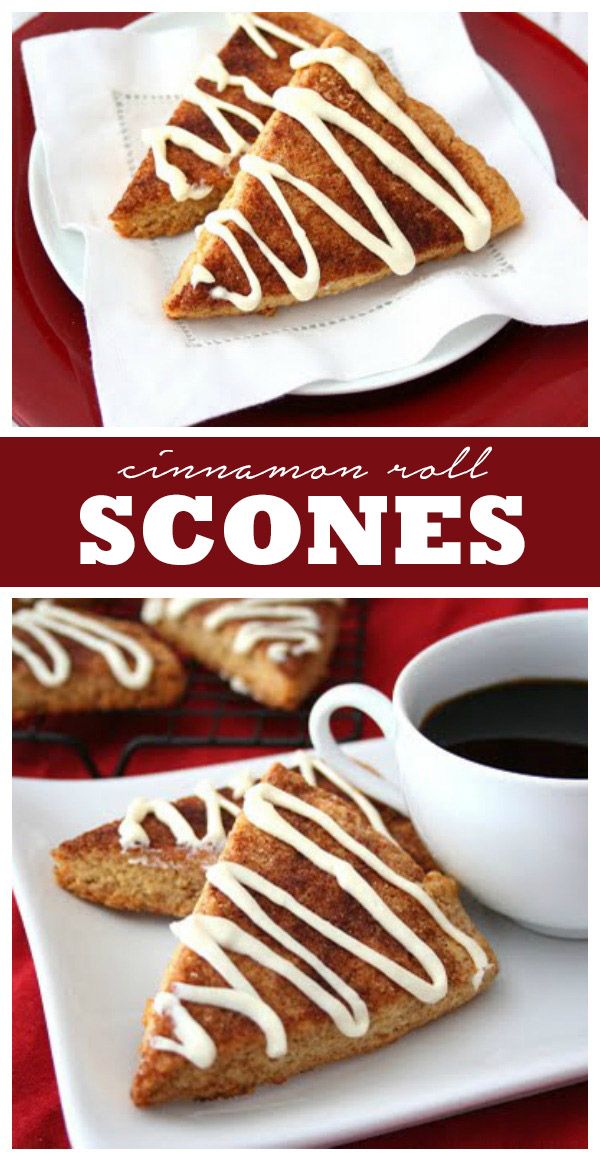 Cinnamon Roll Scones (Low Carb and Gluten Free