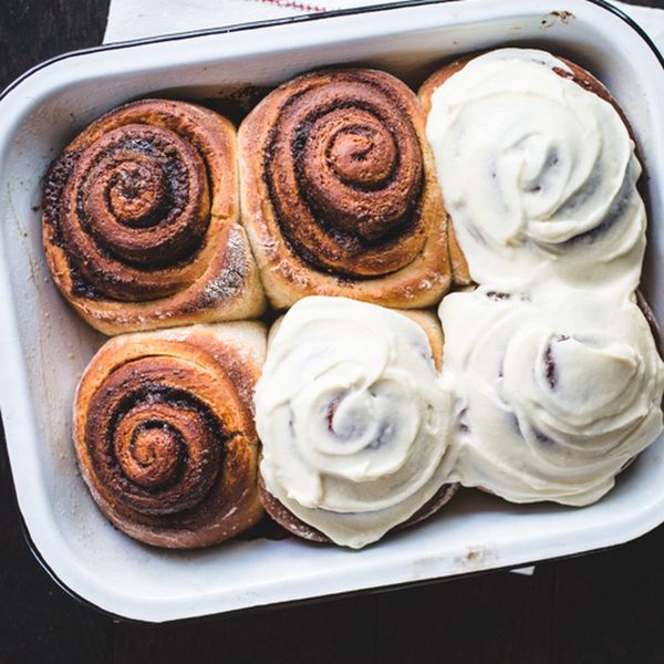 Cinnamon Rolls with Cream Cheese Frosting