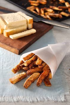 Cinnamon Sugar Bread Crust Treats