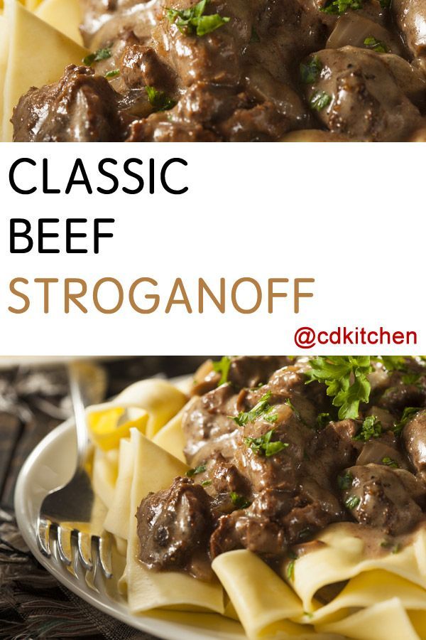 Classic Beef Stroganoff