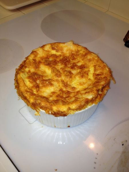 Classic Cheese Souffle (Julia Child