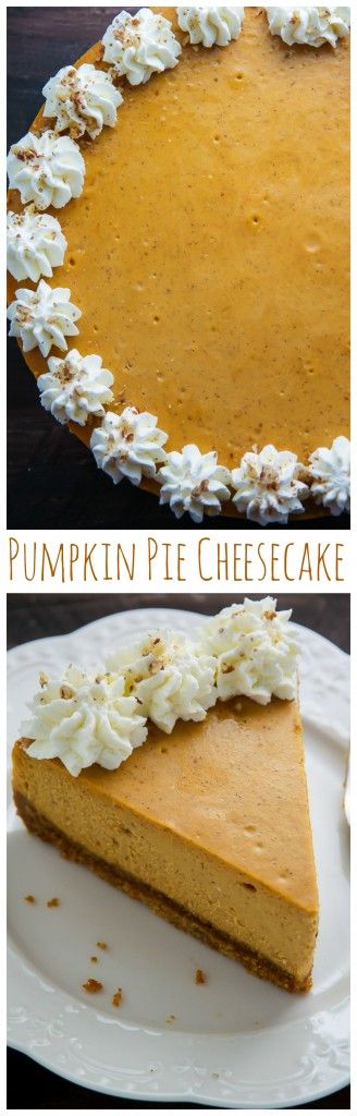 Classic Pumpkin Pie Cheesecake