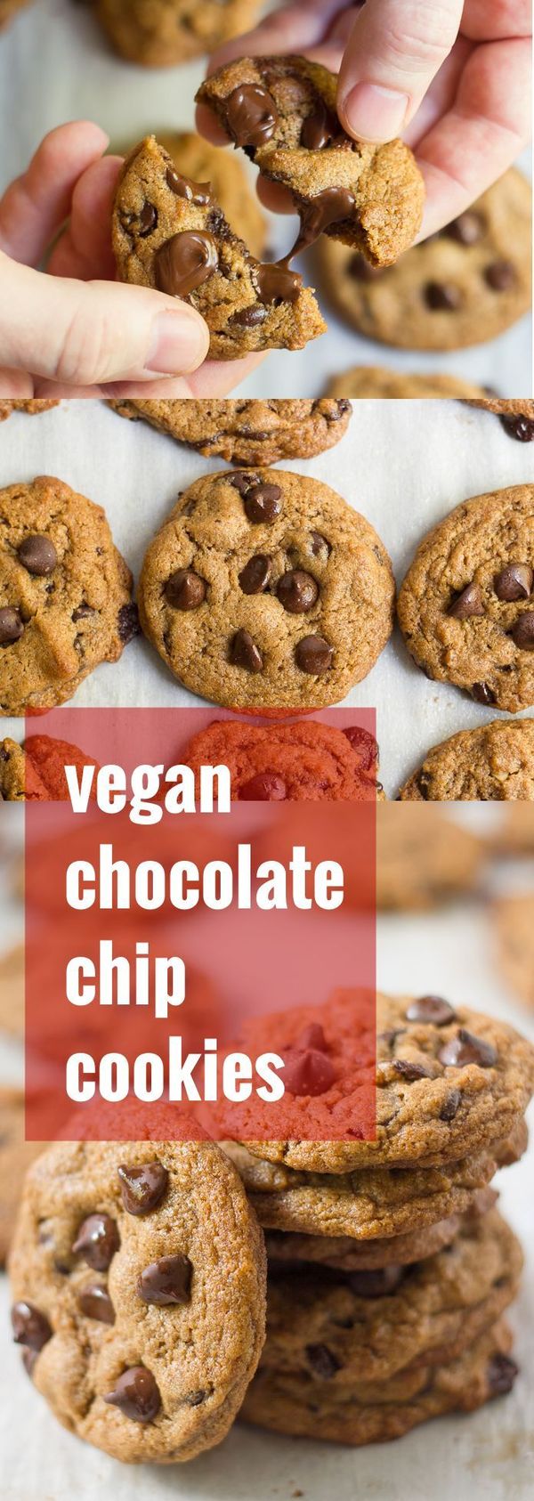 Classic Vegan Chocolate Chip Cookies