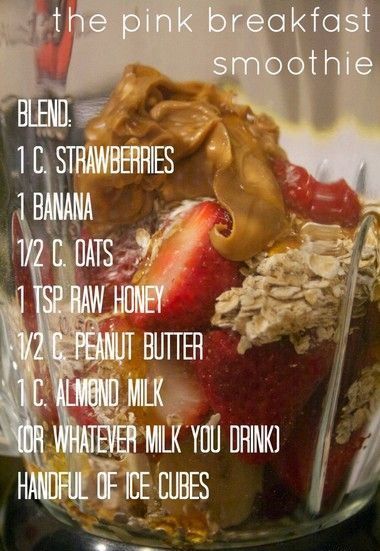 Clean Eating Breakfast Smoothie