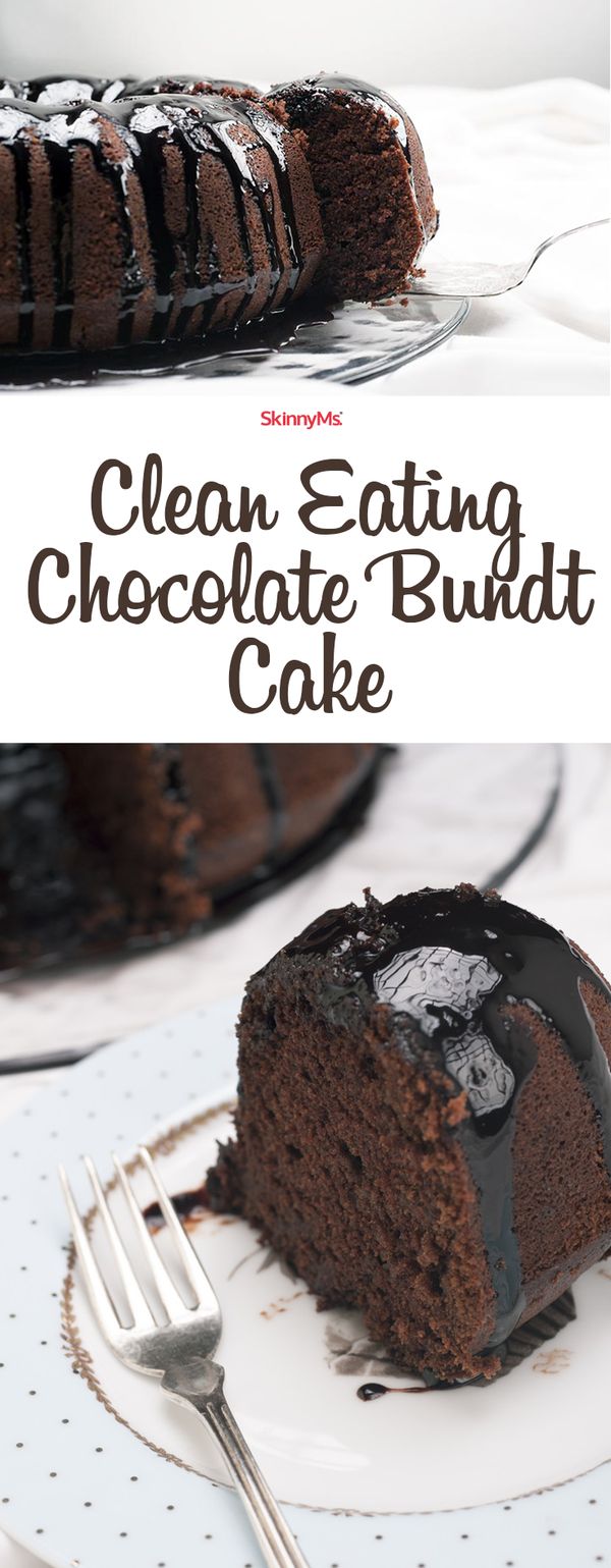 Clean Eating Chocolate Bundt Cake