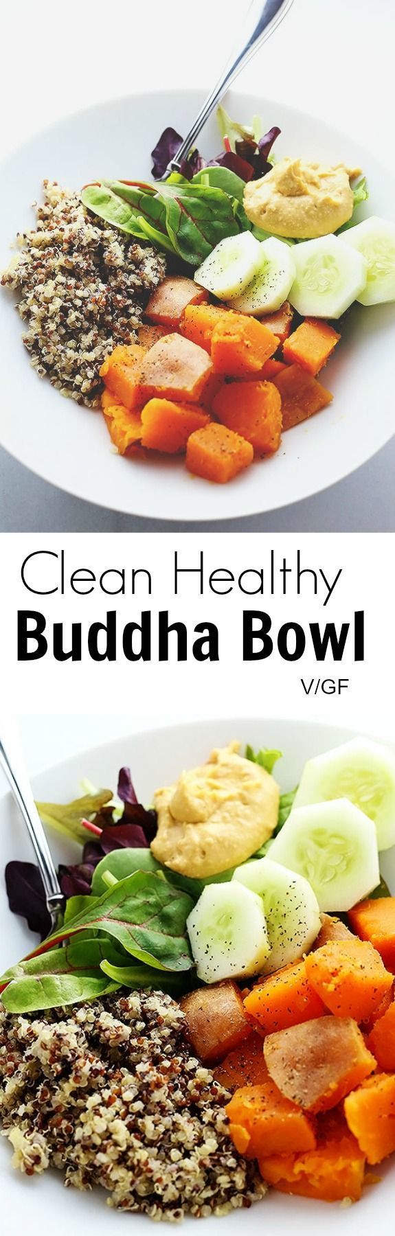 Clean Healthy Buddha Bowl