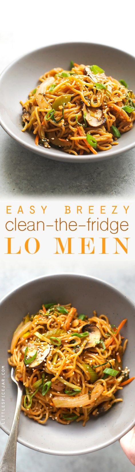 Clean The Fridge Lo Mein