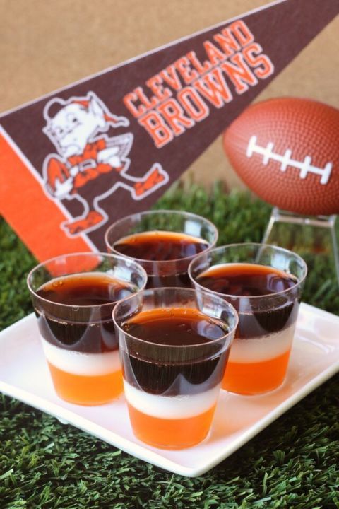 Cleveland Browns Jell-O Shots