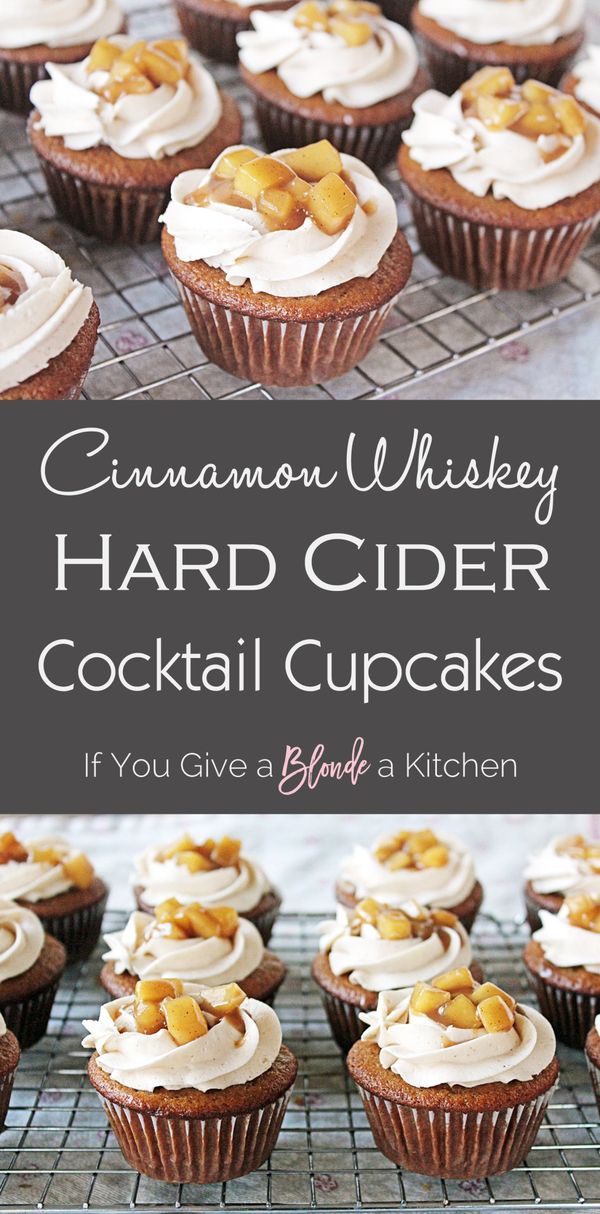 Cocktail Cupcakes: Fall Edition