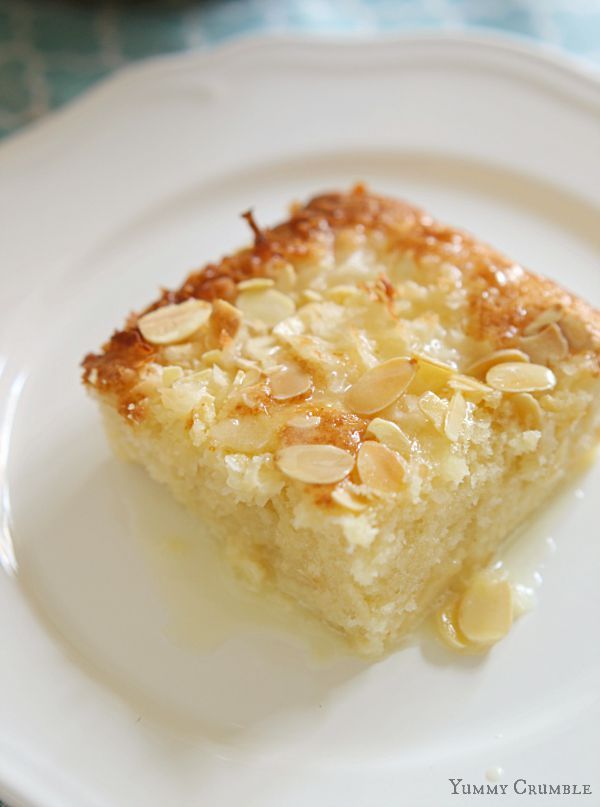 Coconut Almond Ricotta Cake