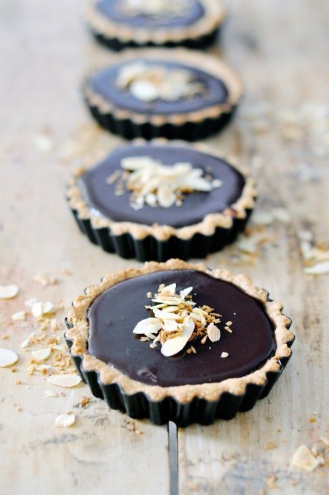 Coconut & Chocolate Tart