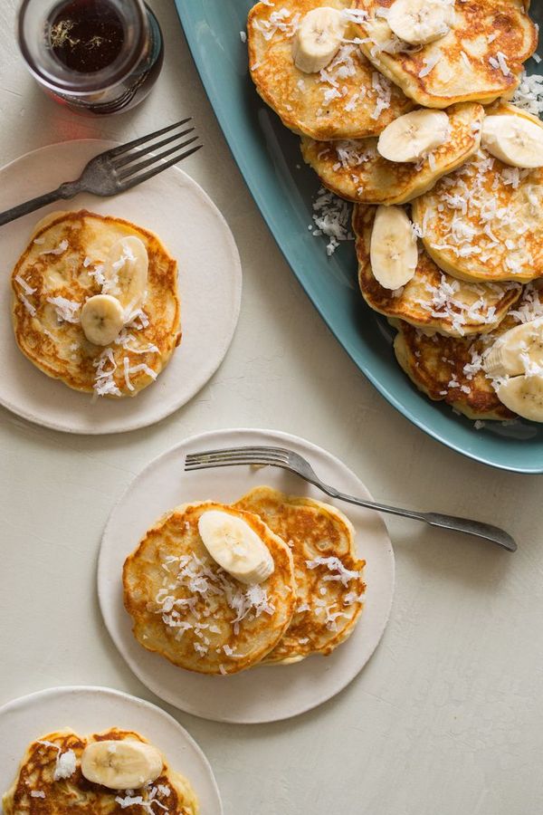 Coconut Banana Pancakes