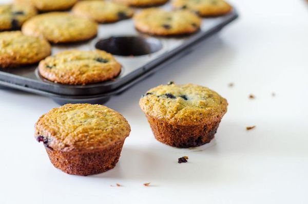 Coconut Blueberry Chia Muffins