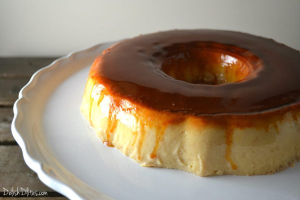 Coconut Cream Cheese Flan (Flan De Coco