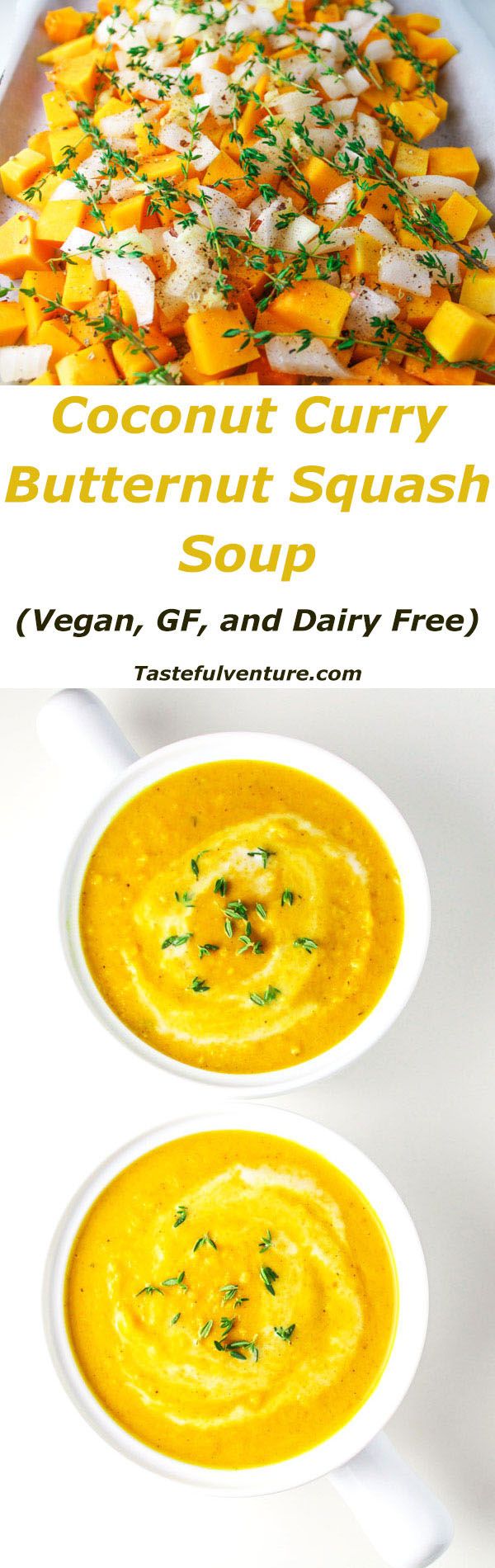 Coconut Curry Butternut Squash Soup