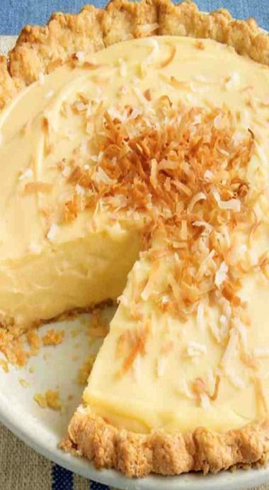 Coconut Custard Pie