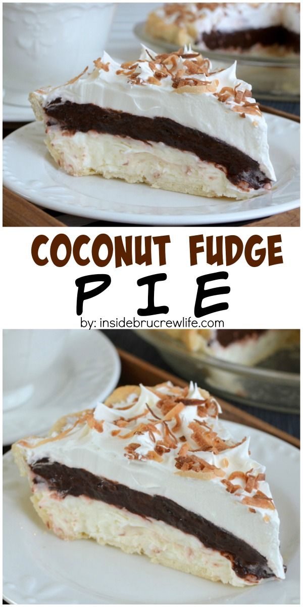 Coconut Fudge Pie