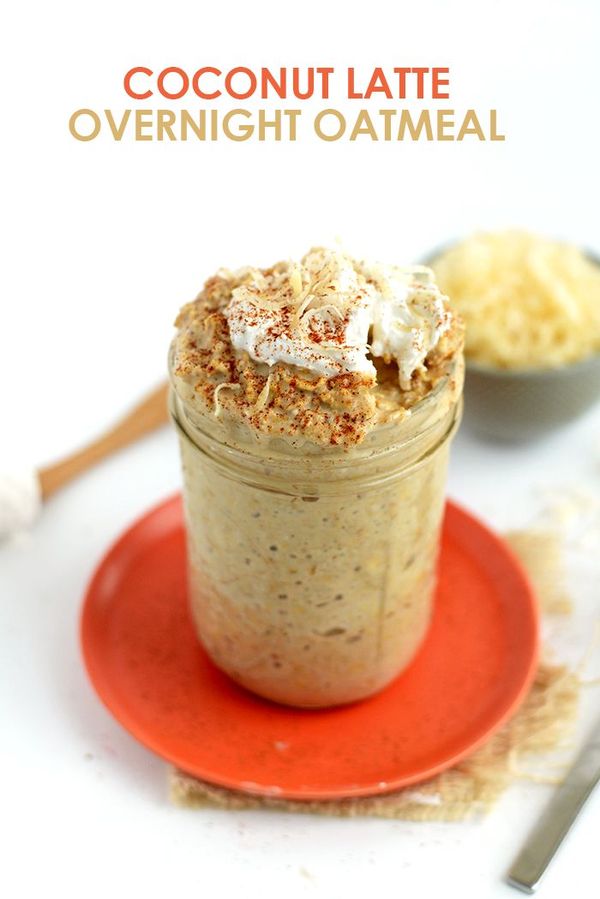 Coconut Latte Overnight Oats