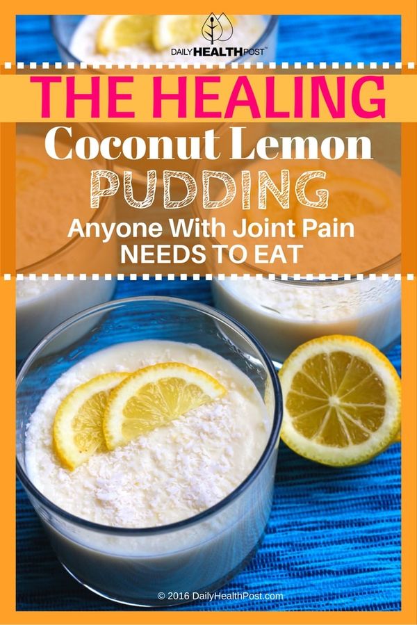 Coconut Lemon Pudding