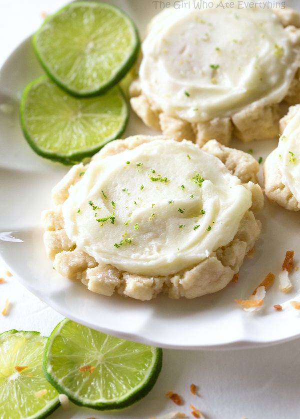 Coconut Lime Swig Cookies