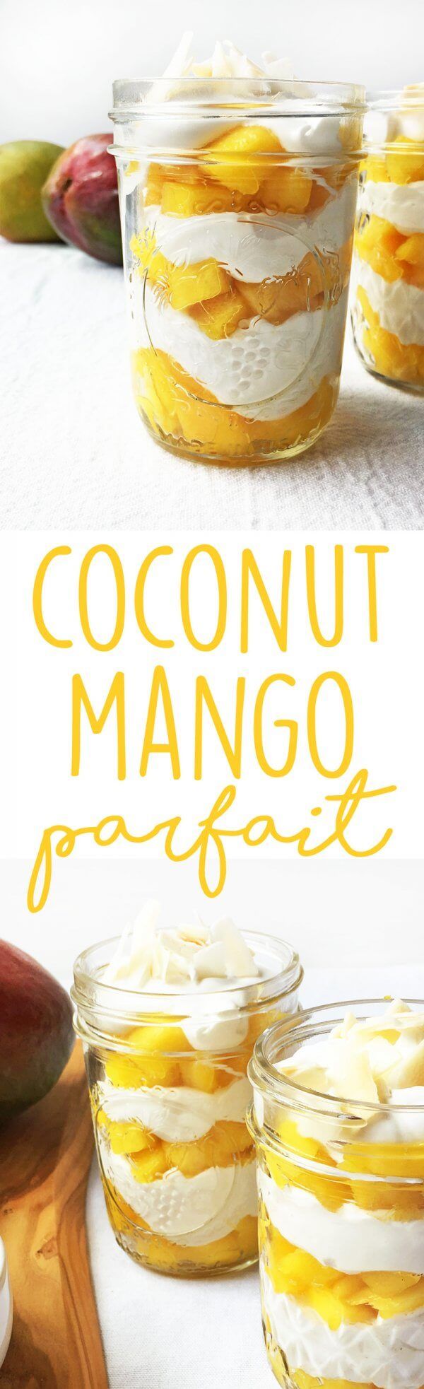 Coconut Mango Parfait
