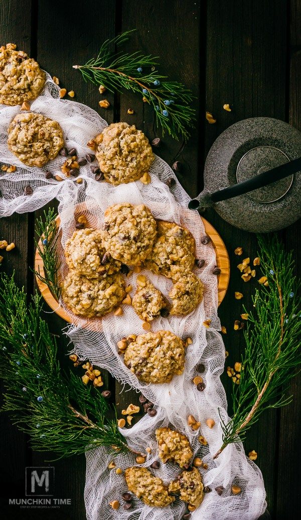 Coconut Oatmeal Chocolate Chip Cookies