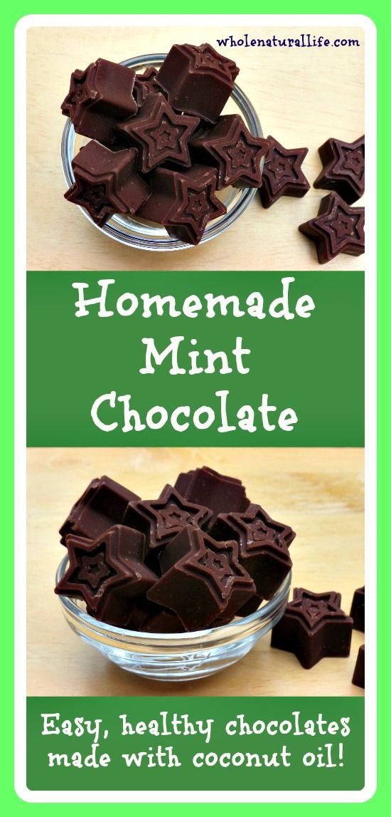 Coconut Oil Mint Chocolate