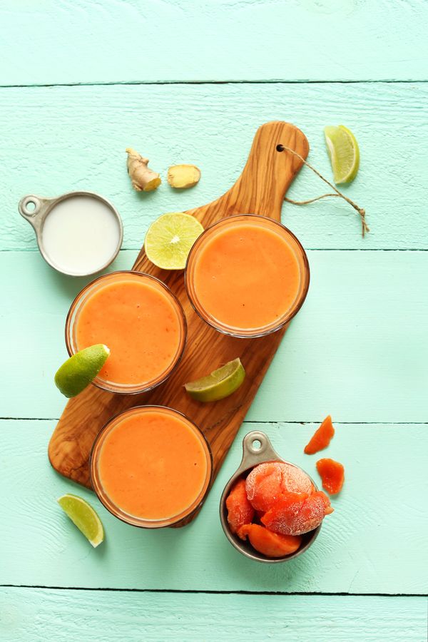 Coconut Papaya Smoothie