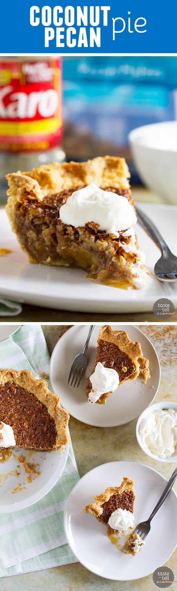 Coconut Pecan Pie