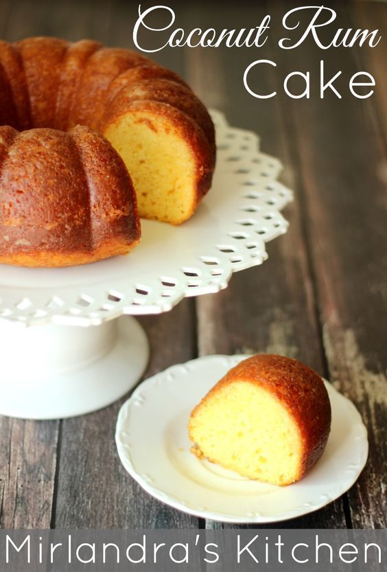 Coconut Rum Cake