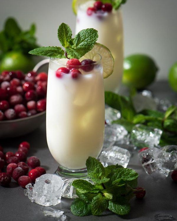 Coconut Rum Cocktail for the holidays