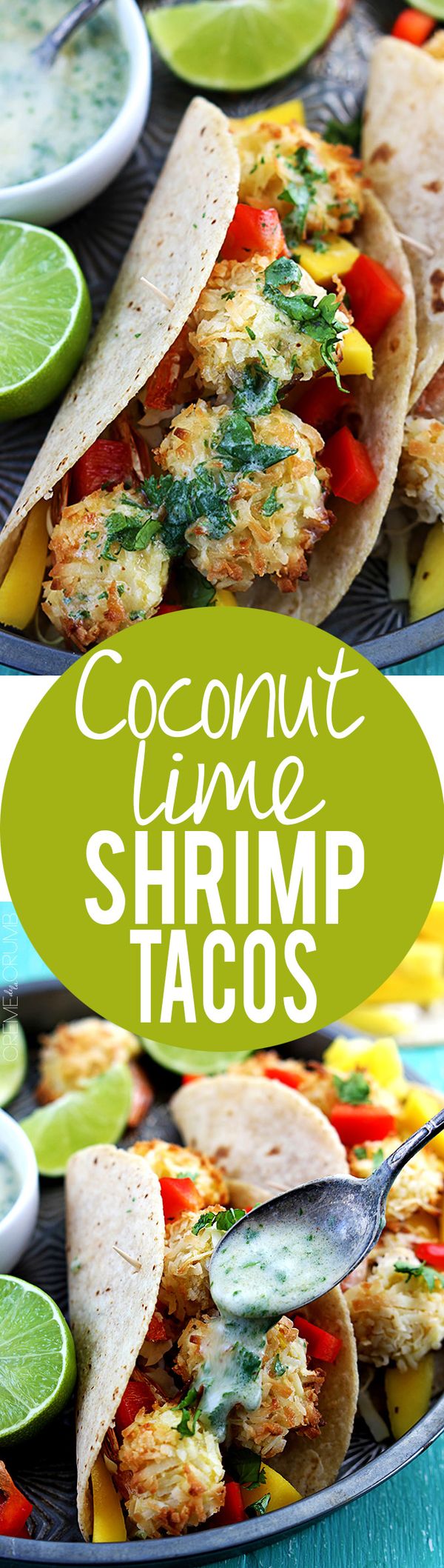 Coconut Shrimp Tacos