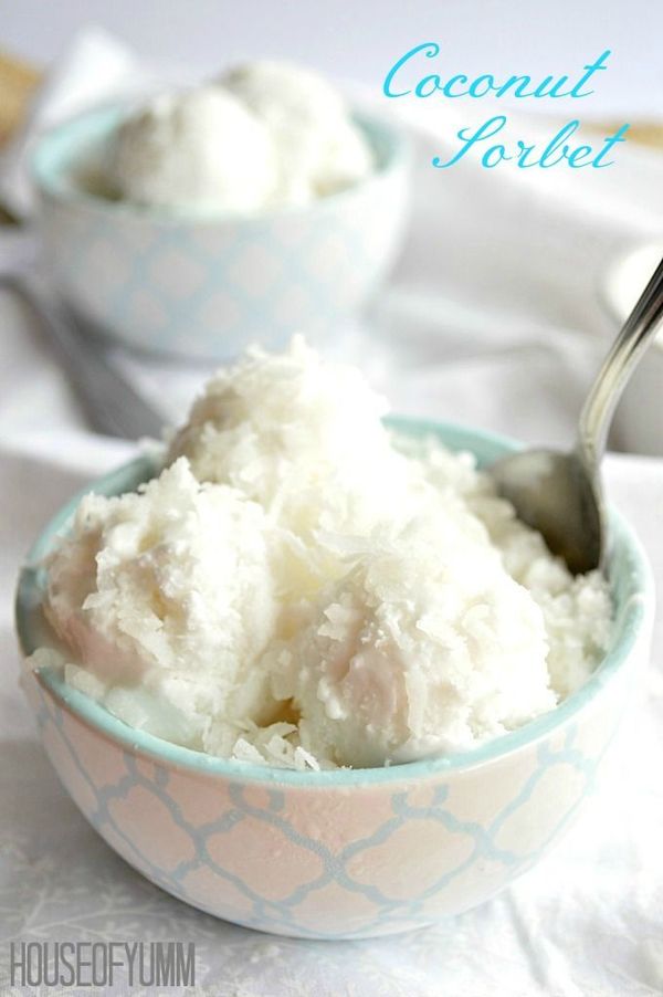 Coconut Sorbet