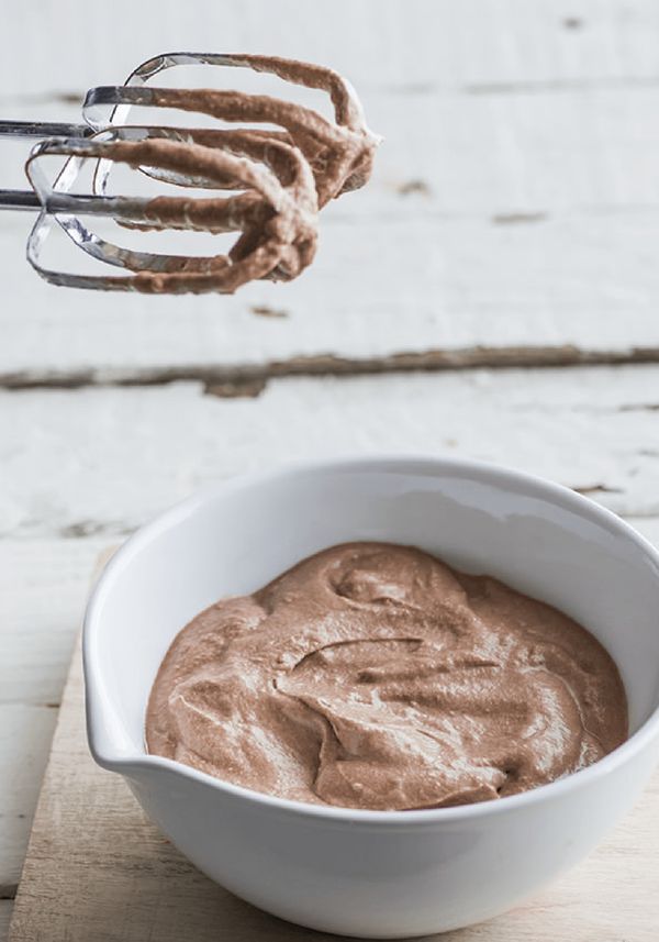 Coconut Whipped Chocolate Cream