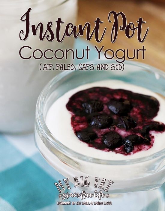 Coconut Yogurt in the Instant Pot