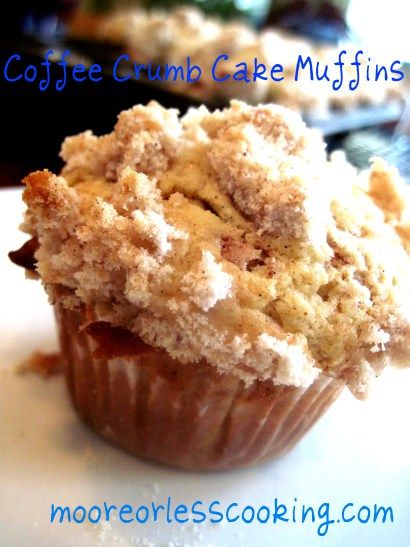 Coffee Crumb Cake Muffins