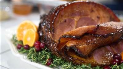 Cola Ham with Brown Sugar Glaze and Jezebel Sauce