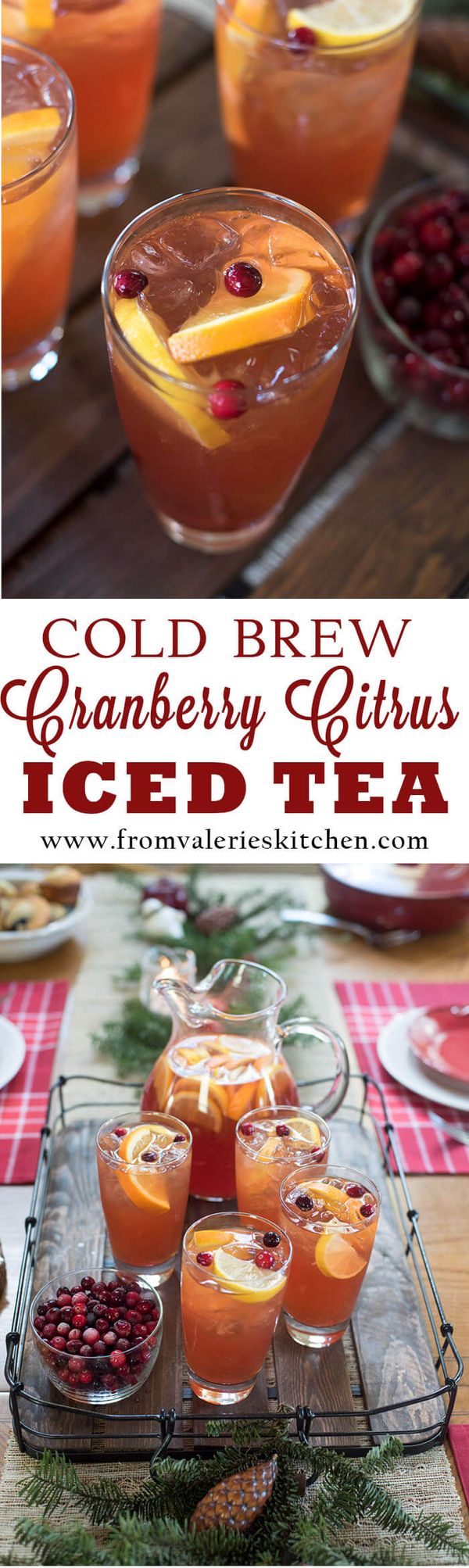 Cold Brew Cranberry Citrus Iced Tea