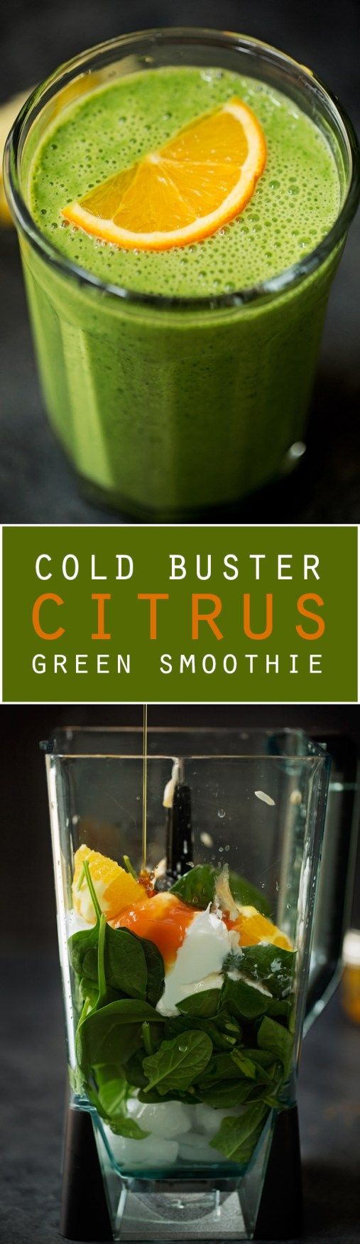 Cold-Buster Citrus Green Smoothie